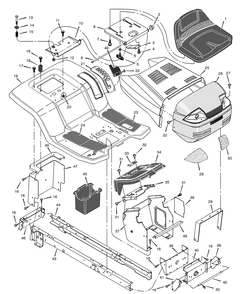Part Location Diagram of 092540MA Briggs and Stratton Light Lens